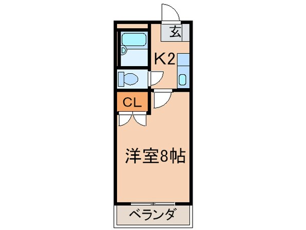 アベニュ－竹末の物件間取画像